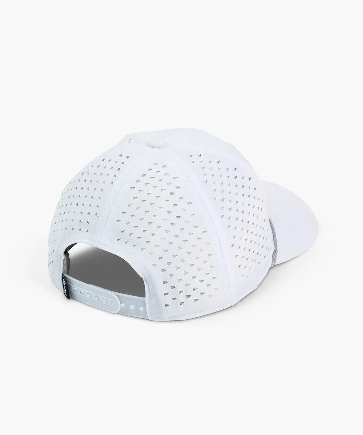 Have A Day White Perforated Performance Hat - Breezy Golf