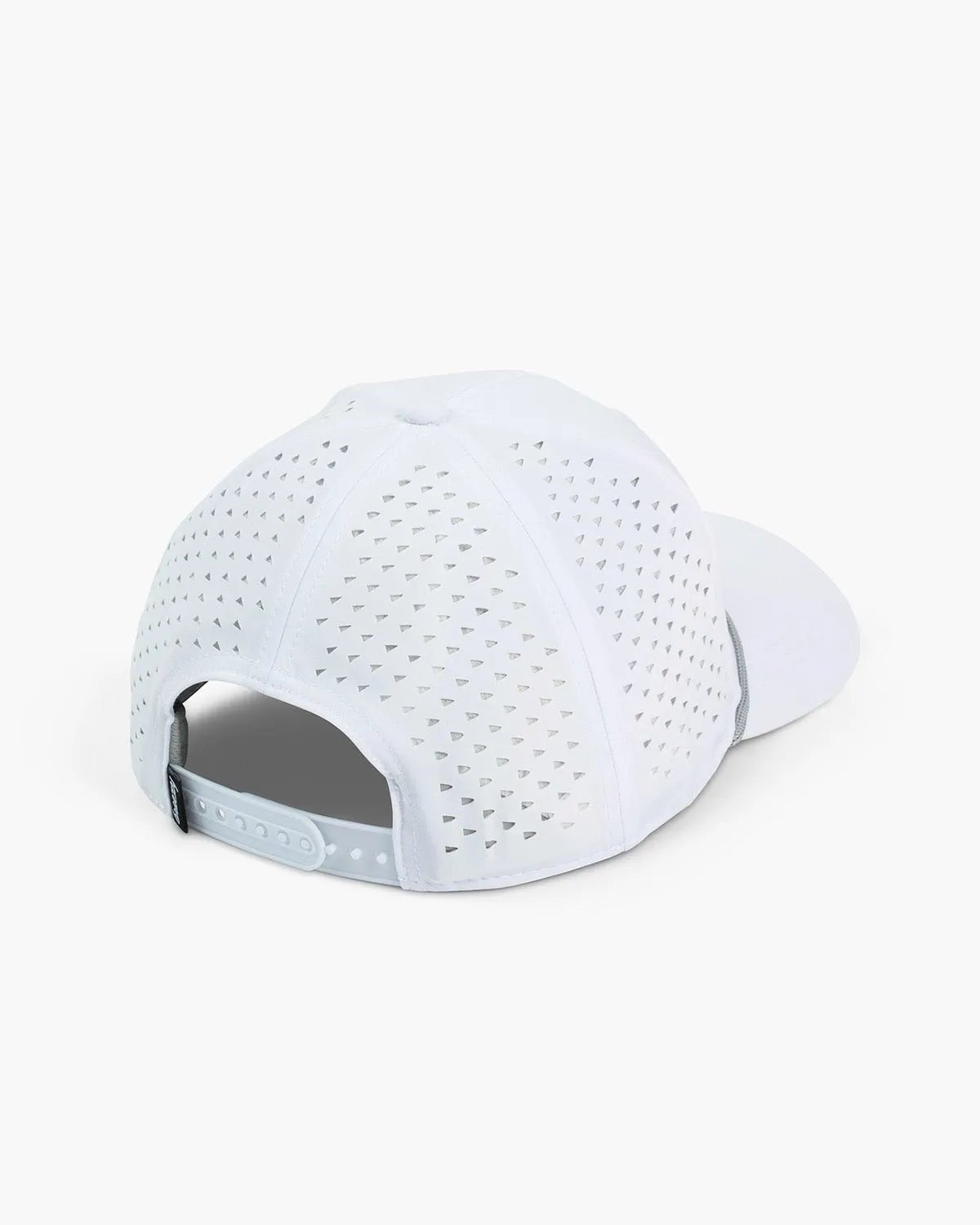 Have A Day White Perforated Performance Hat - Breezy Golf