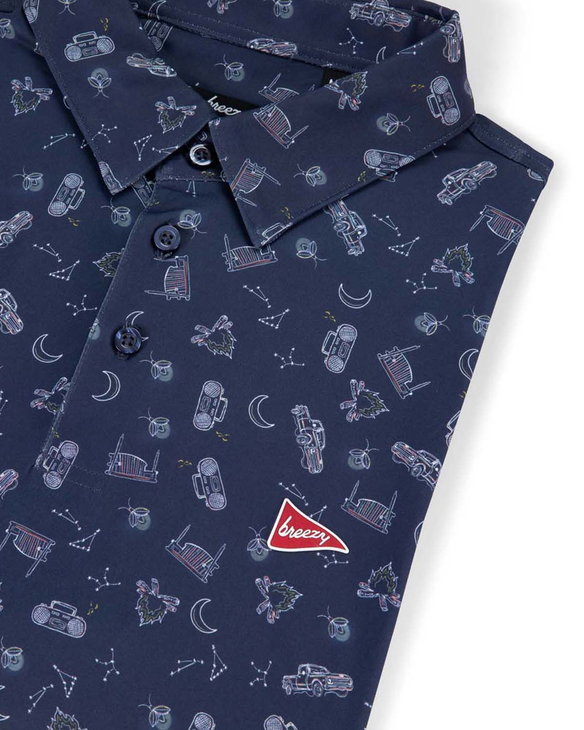 The Kick Back Polo - Breezy Golf