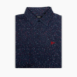 The USA Splatter Navy Polo - Breezy Golf