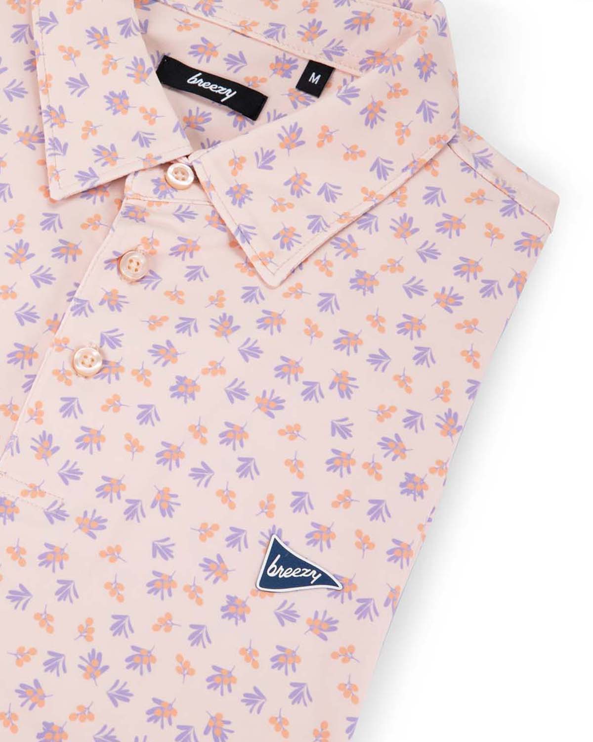 The Orange Berries Polo - Breezy Golf