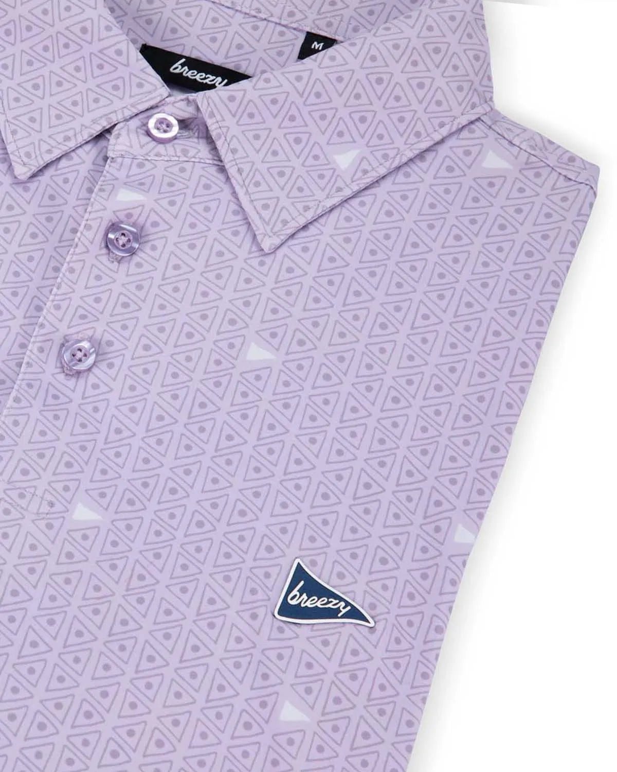 Pin Location Geo Polo | Breezy Golf | Performance Golf Apparel