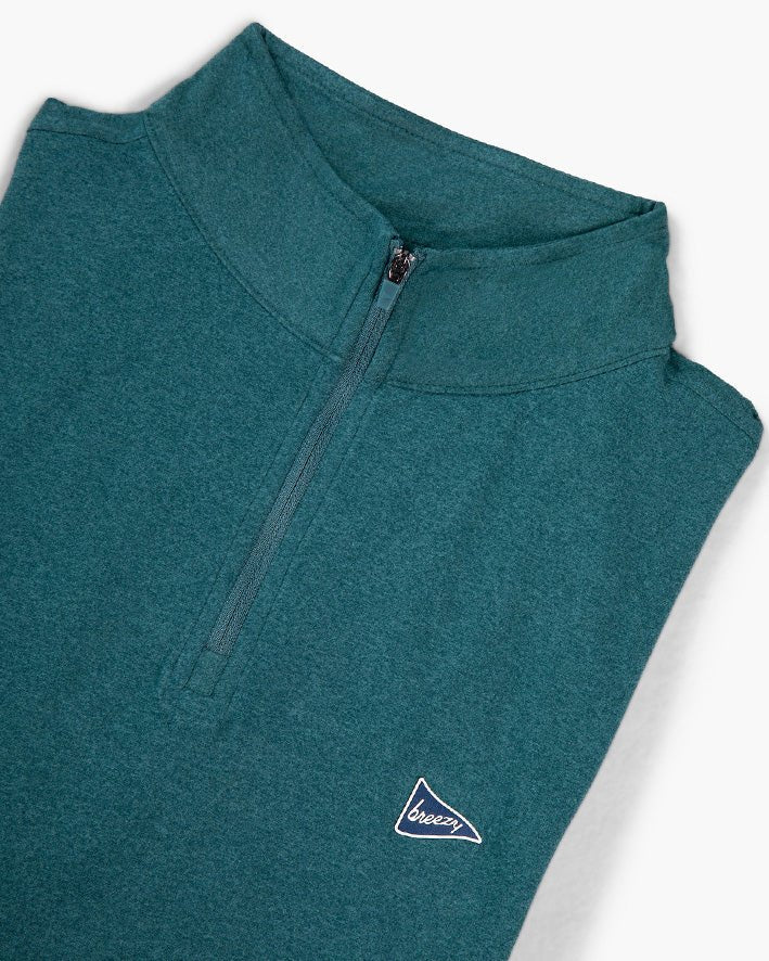 The Gimme Quarter-Zip Forest | Breezy Golf | Performance Golf Apparel