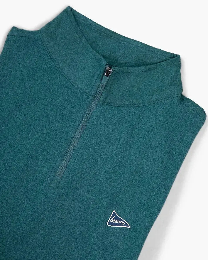 The Gimme Quarter-Zip Forest | Breezy Golf | Performance Golf Apparel
