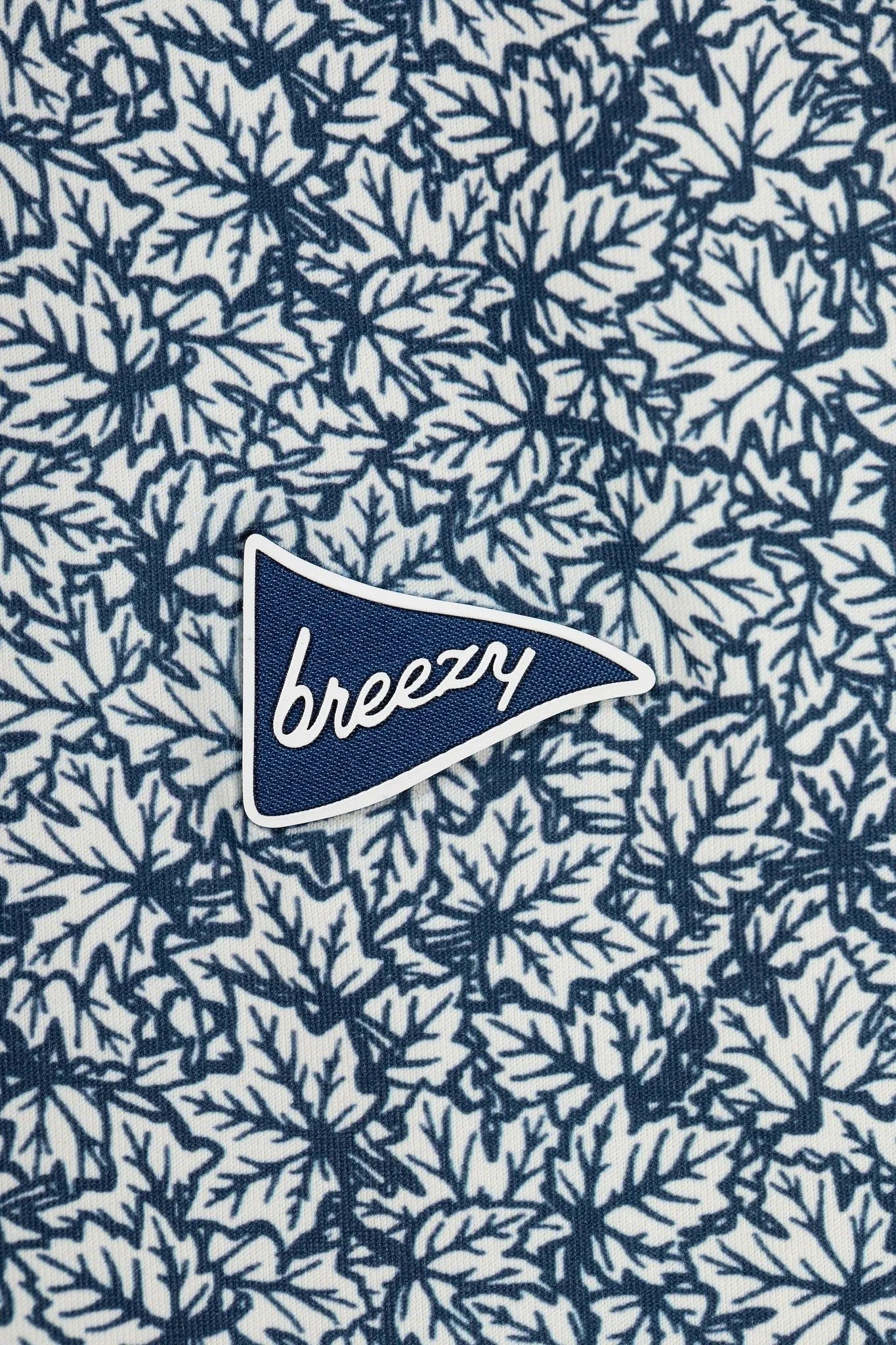 The Raking Leaves Navy Polo - Breezy Golf