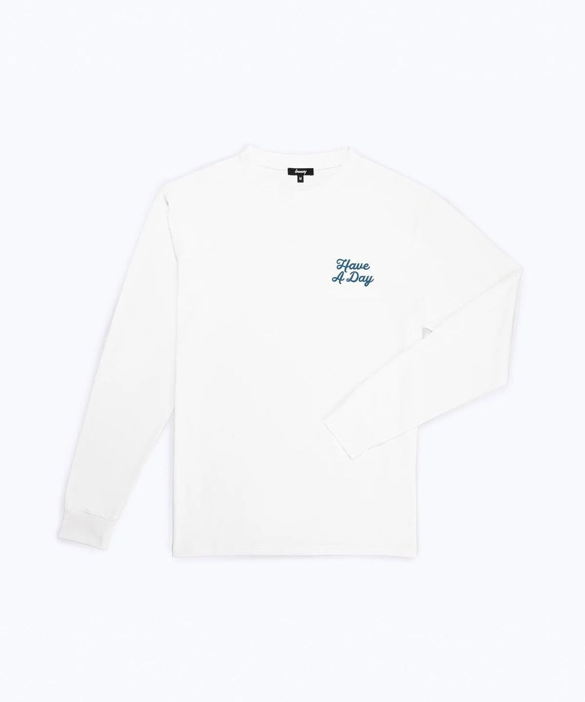 Range Long Sleeve White - Breezy Golf