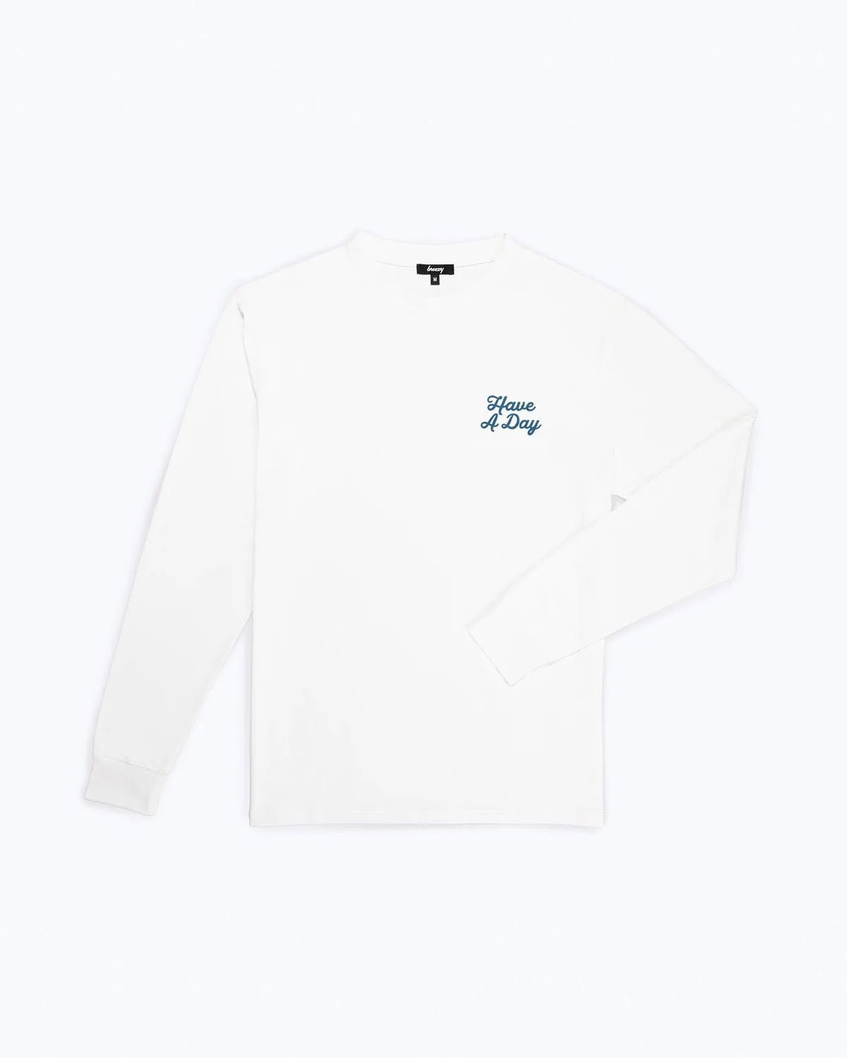Range Long Sleeve White - Breezy Golf