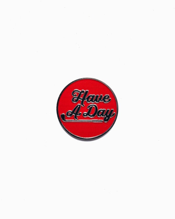 Have a Day Red & Black Ball Marker Golf Apparel & Accessories Ball