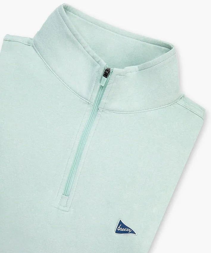 The Gimme Quarter - Zip Sage Green - Breezy Golf