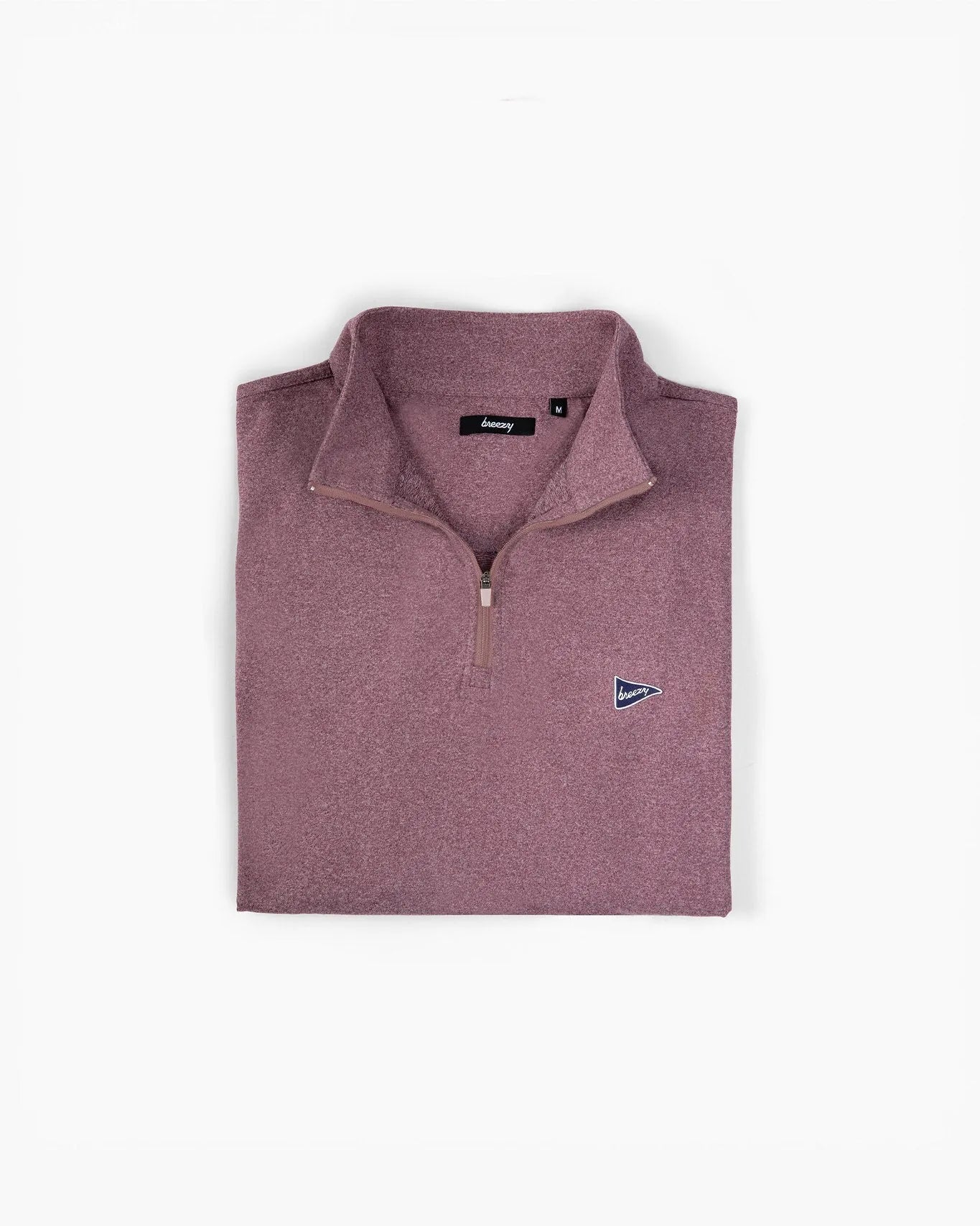 The Gimme Quarter-Zip - Berry | Breezy Golf | Performance Golf Apparel