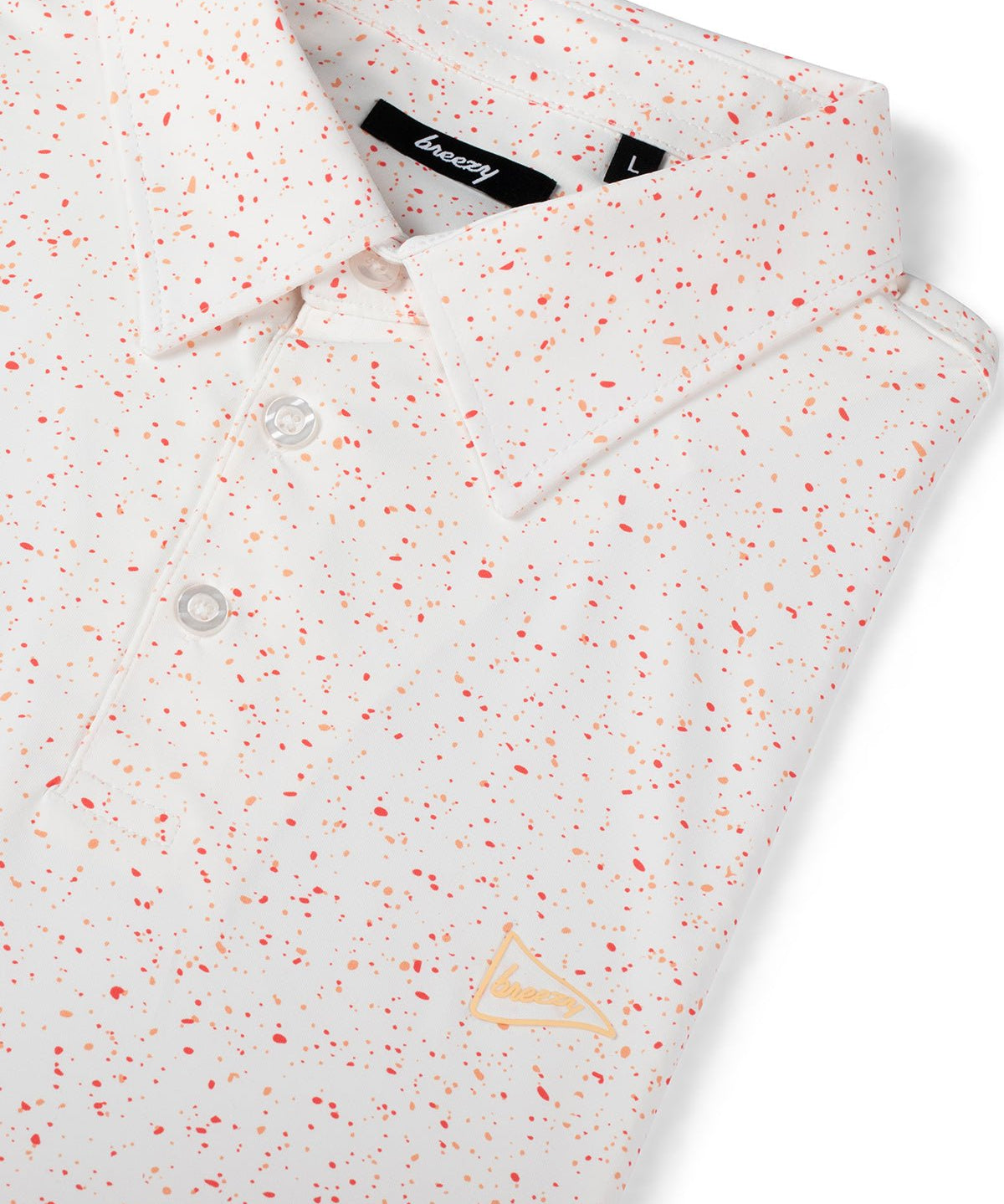 The Heatin' Up Splatter Polo - Breezy Golf