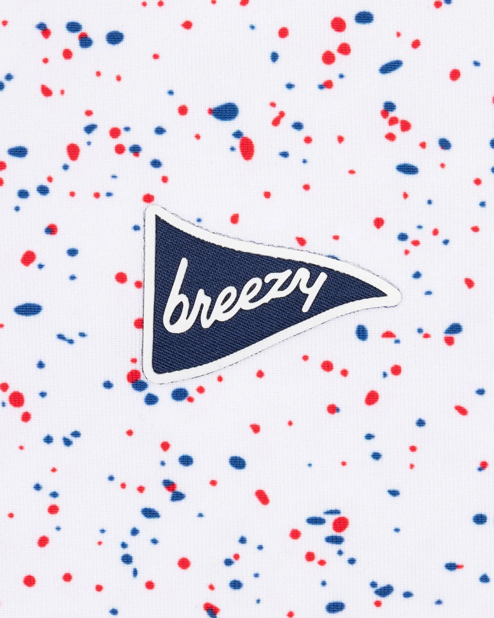 The Kids USA Splatter Polo | Breezy Golf | Performance Golf Apparel