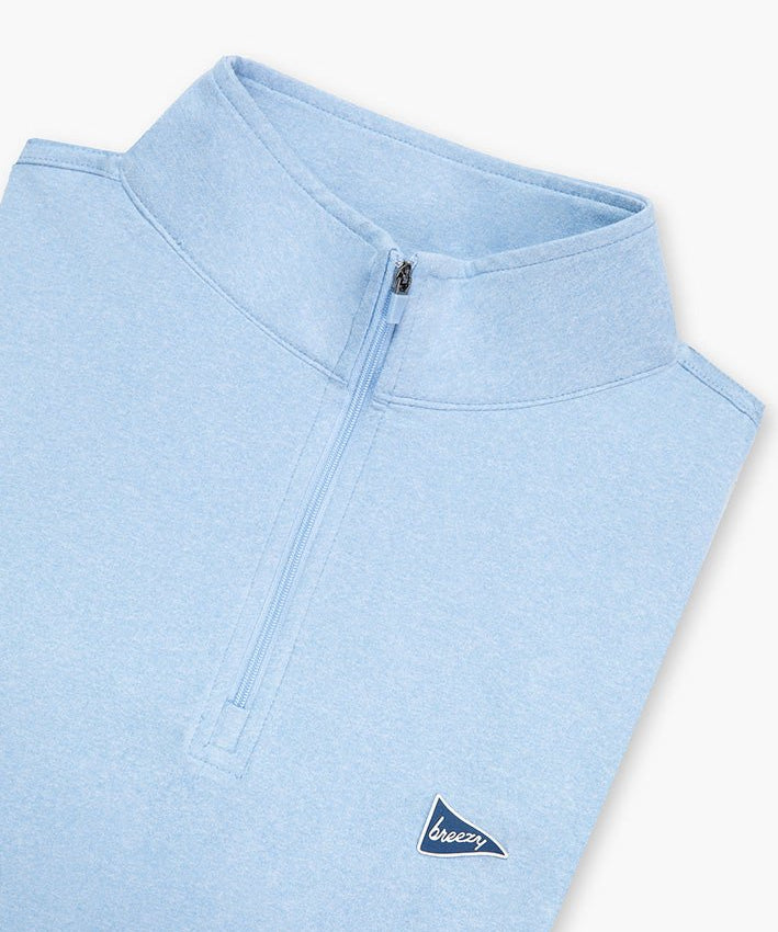 The Gimme Quarter - Zip Vista Blue - Breezy Golf