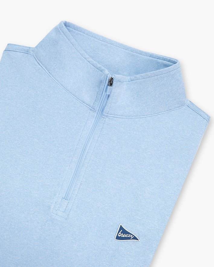 The Gimme Quarter - Zip Vista Blue - Breezy Golf