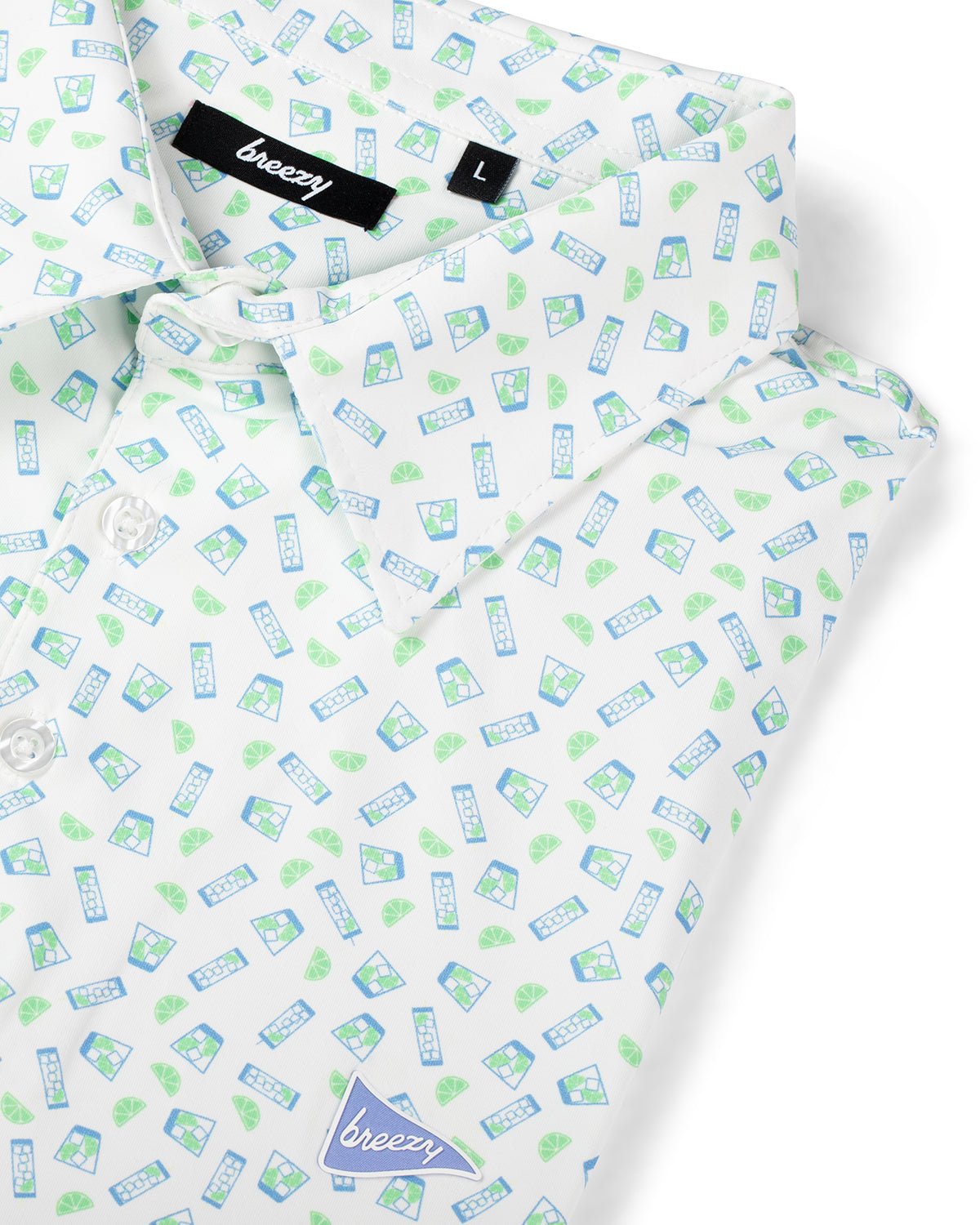 The Vodka Soda Polo | Breezy Golf | Performance Golf Apparel