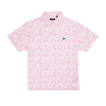 The Watercolor Flowers Polo - Breezy Golf