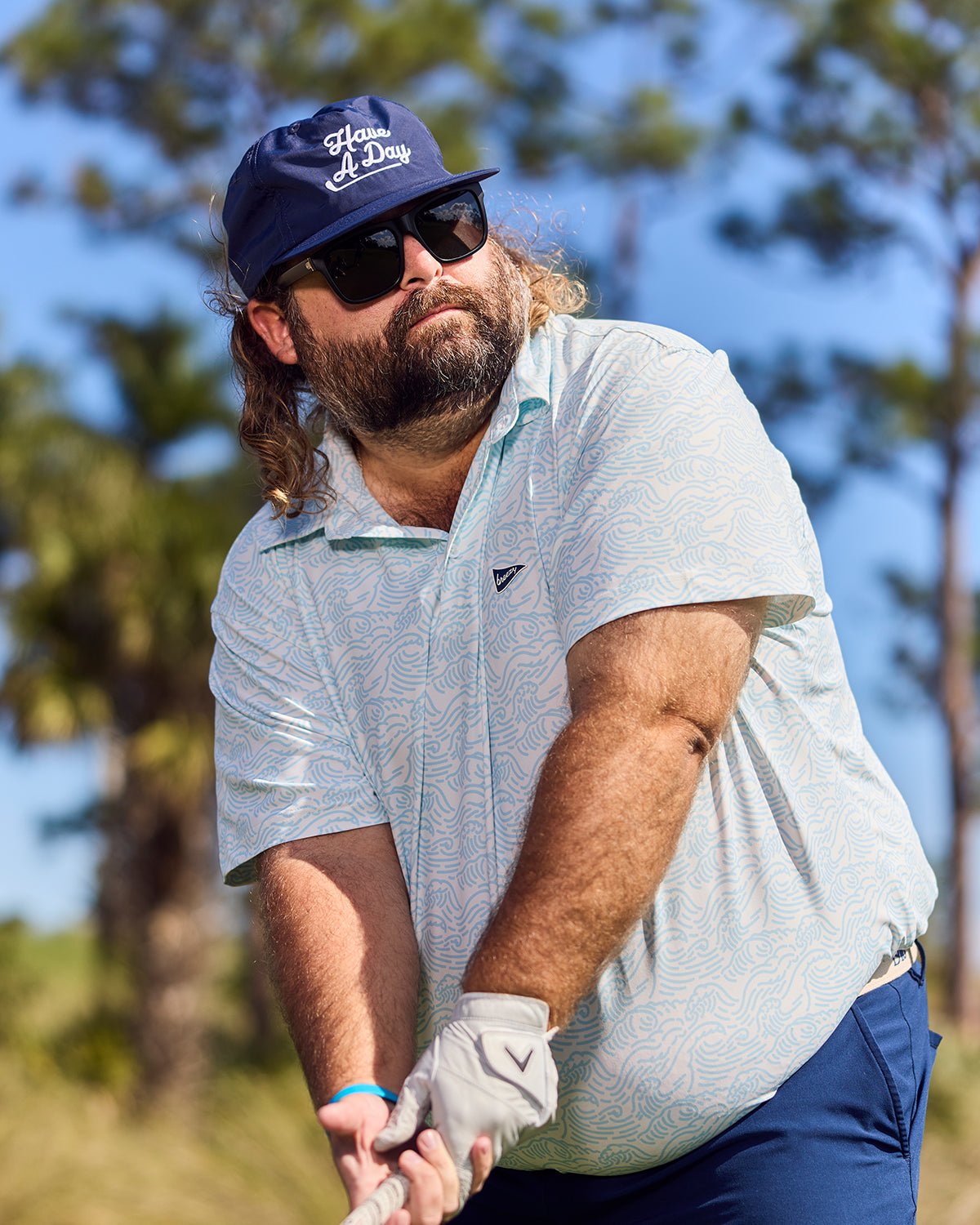 The Crashing Waves Polo - Breezy Golf