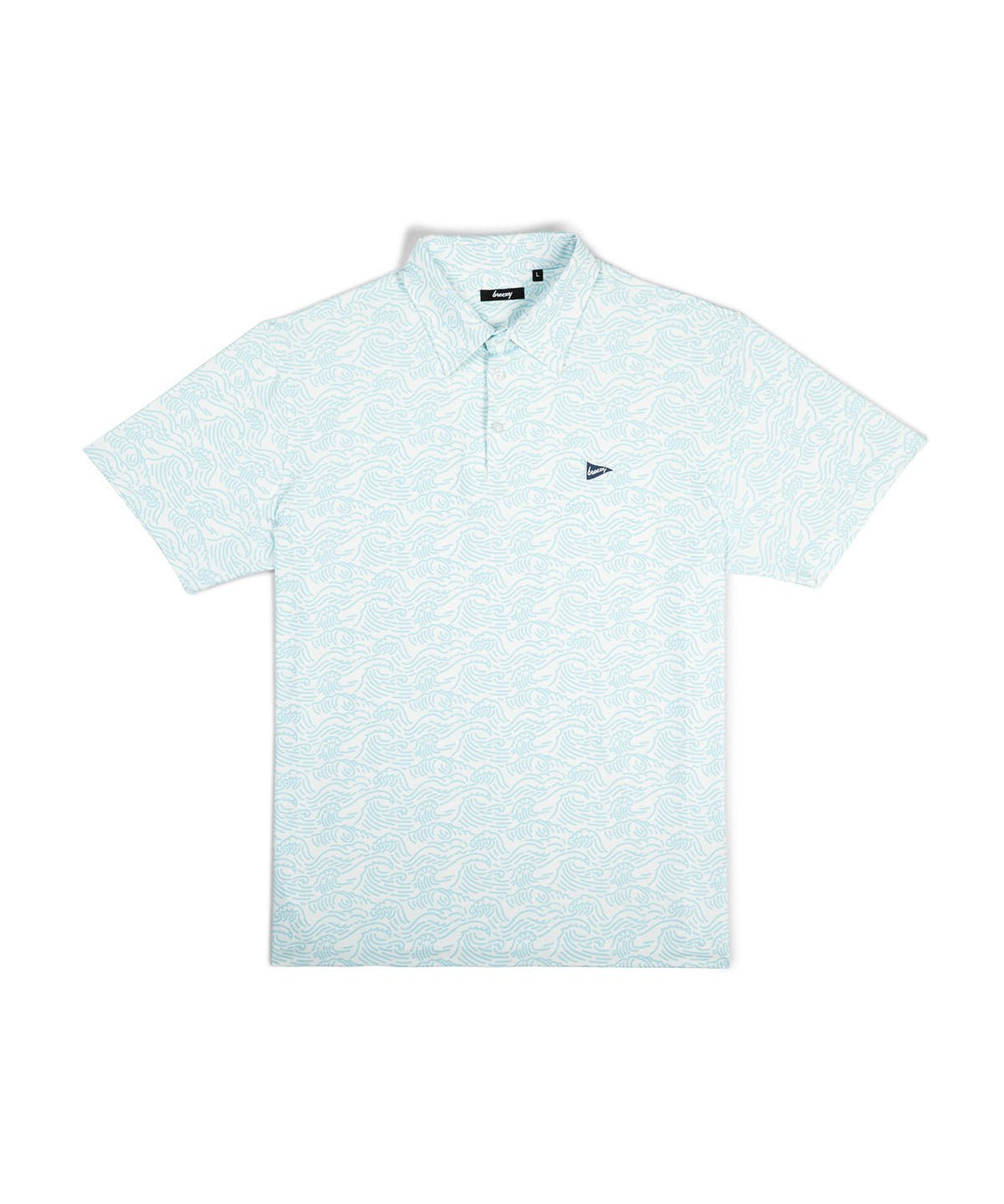 The Crashing Waves Polo - Breezy Golf