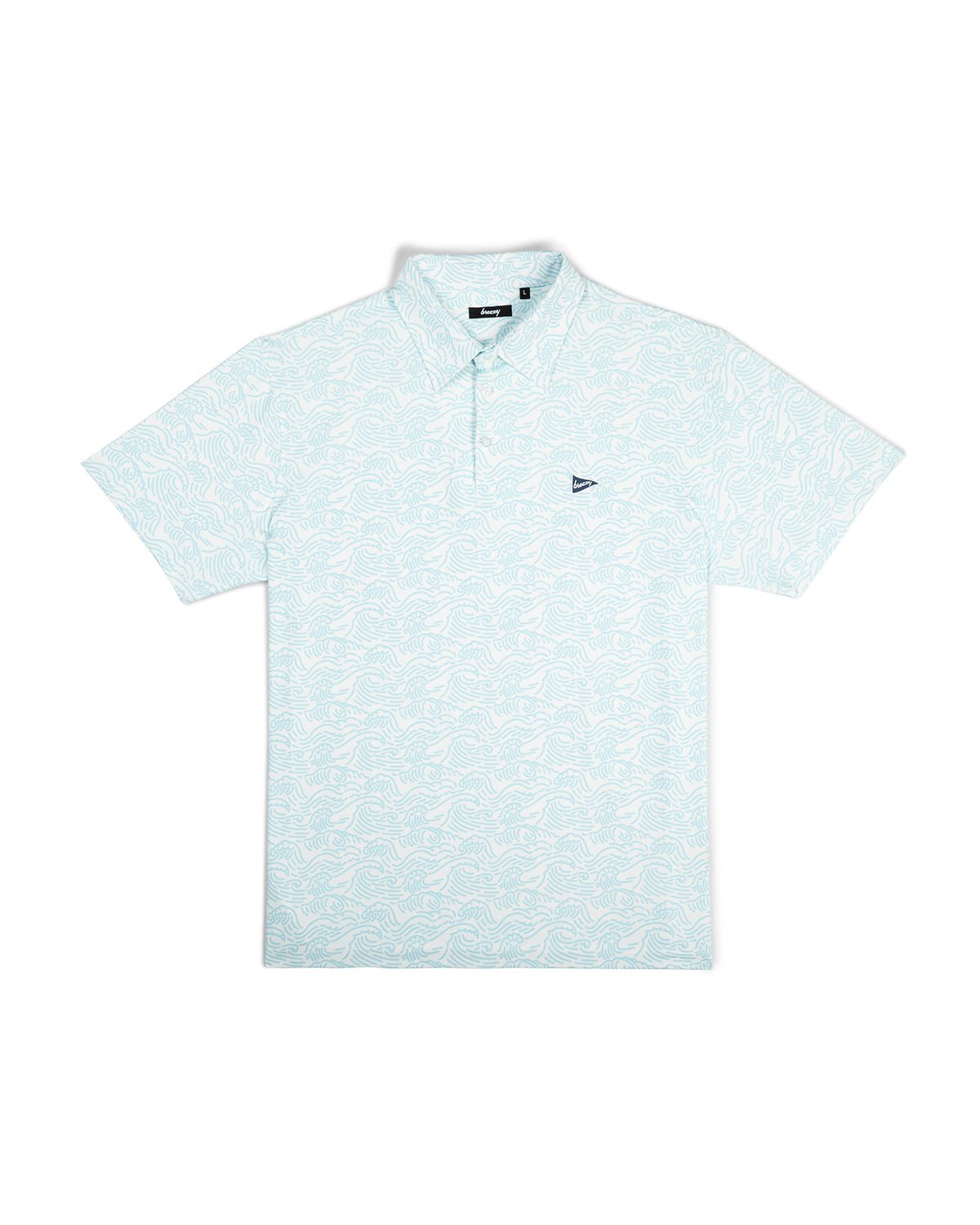 The Crashing Waves Polo - Breezy Golf