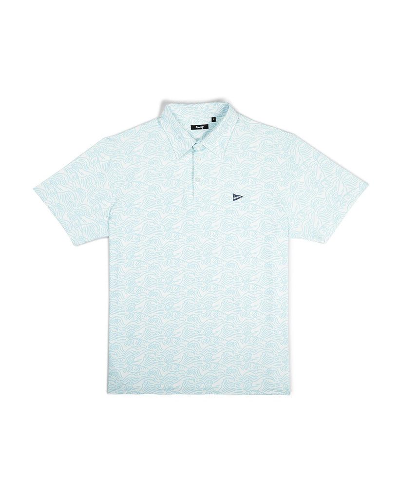 The Crashing Waves Polo Shirt for Men | Breezy Golf