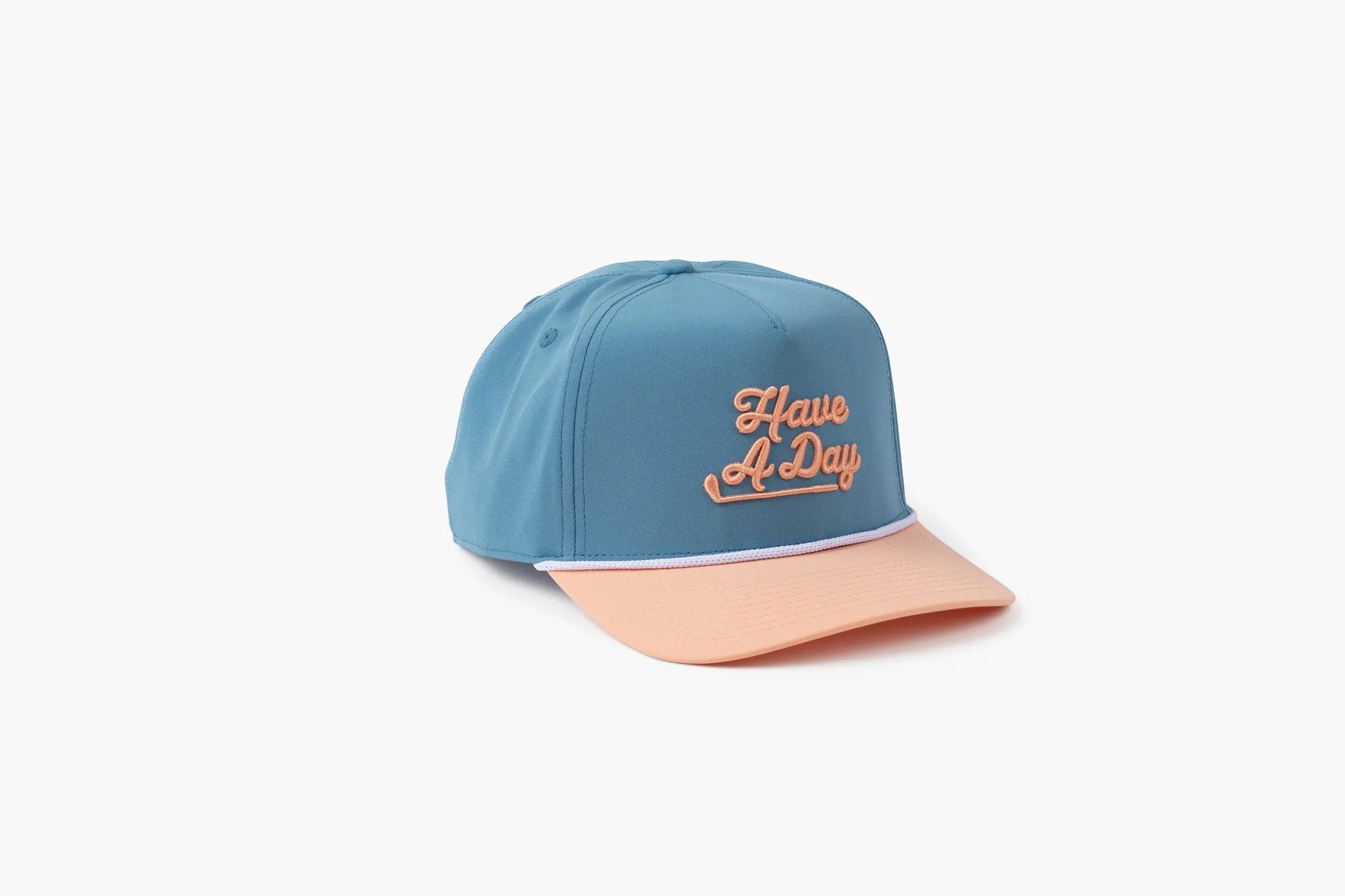 Have A Day Blue & Orange Rope Hat | Breezy Golf | Performance Golf Apparel