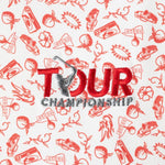 Tour Championship x Breezy The Vintage Peach State Polo Red - Breezy Golf