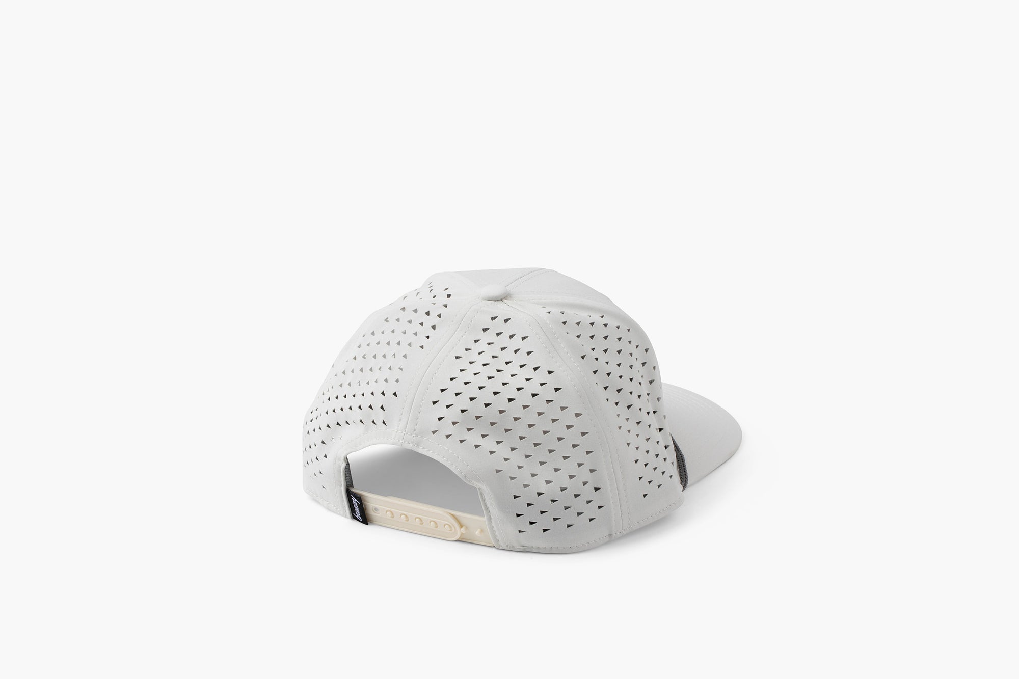 Have A Day Perforated Patch Hat Grey