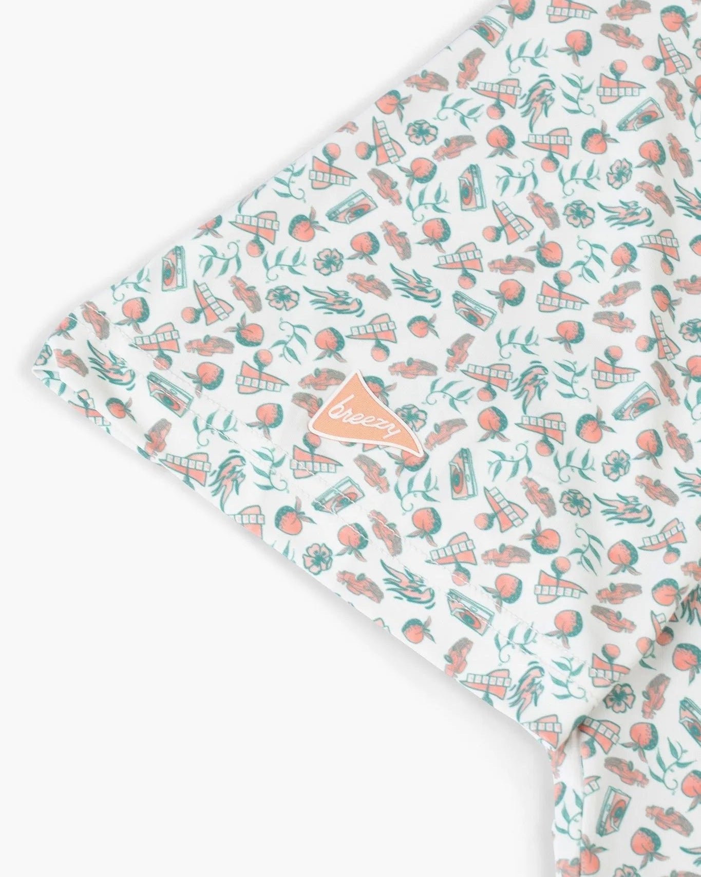 Tour Championship x Breezy The Vintage Peach State Polo Peach - Breezy Golf