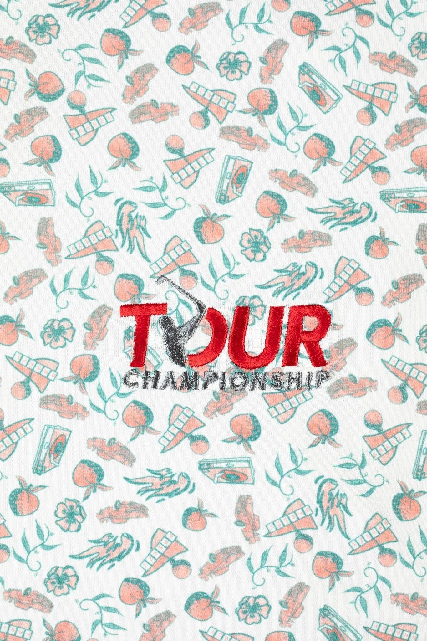 Tour Championship x Breezy The Vintage Peach State Polo Peach | Breezy Golf | Performance Golf Apparel