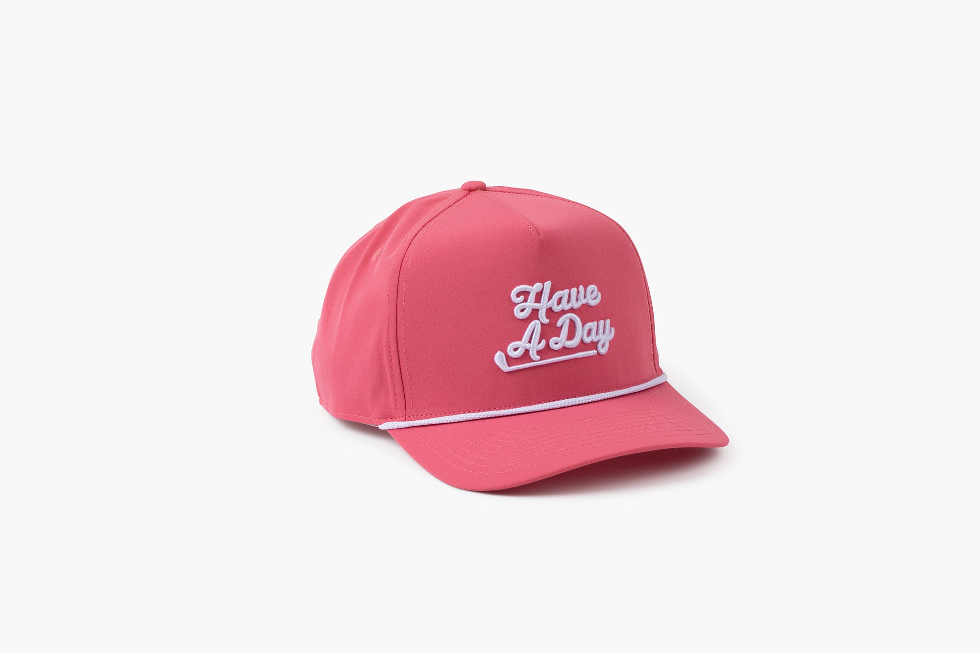 Have A Day Pink Rope Hat