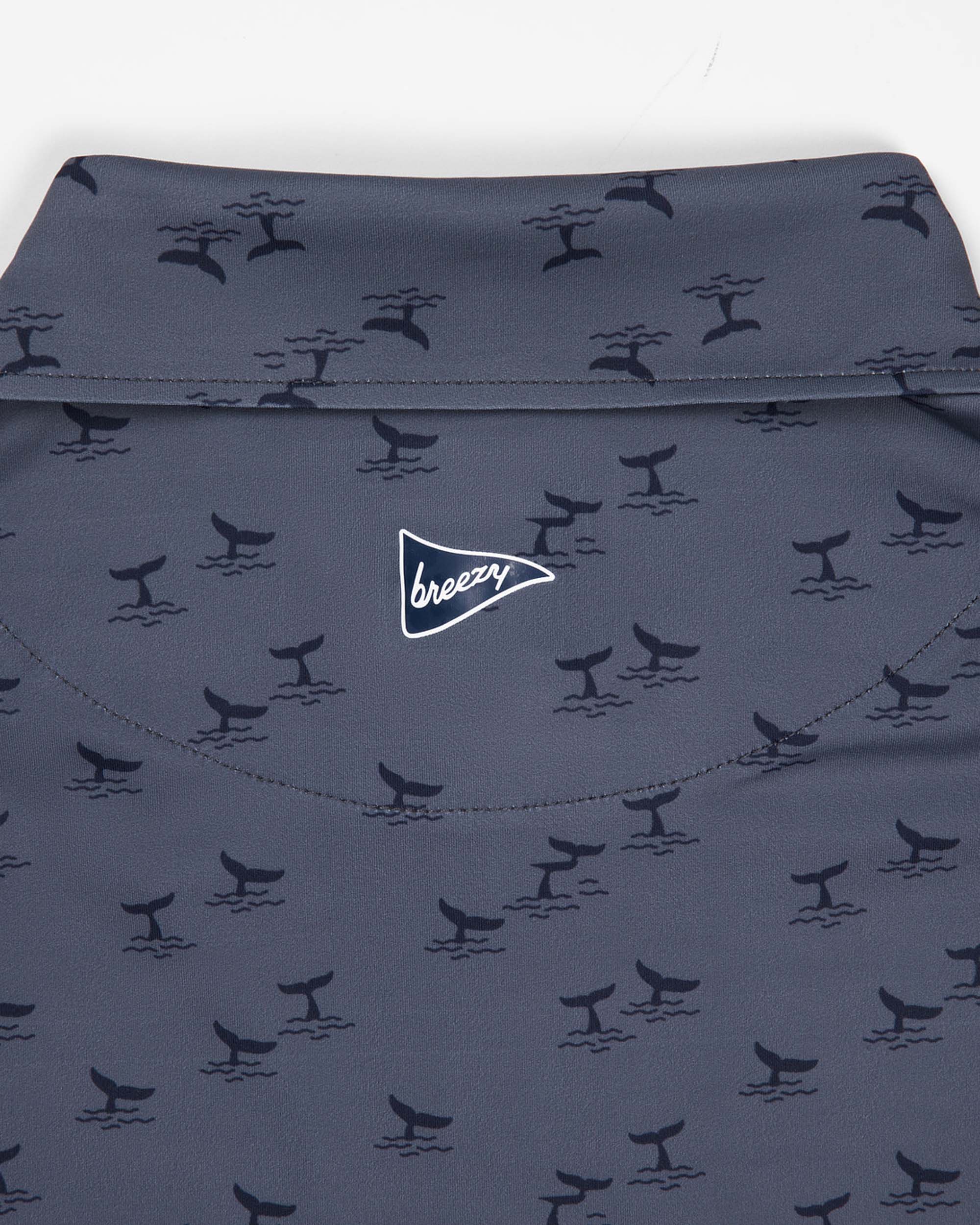 The Scattered Whales Polo | Breezy Golf | Performance Golf Apparel