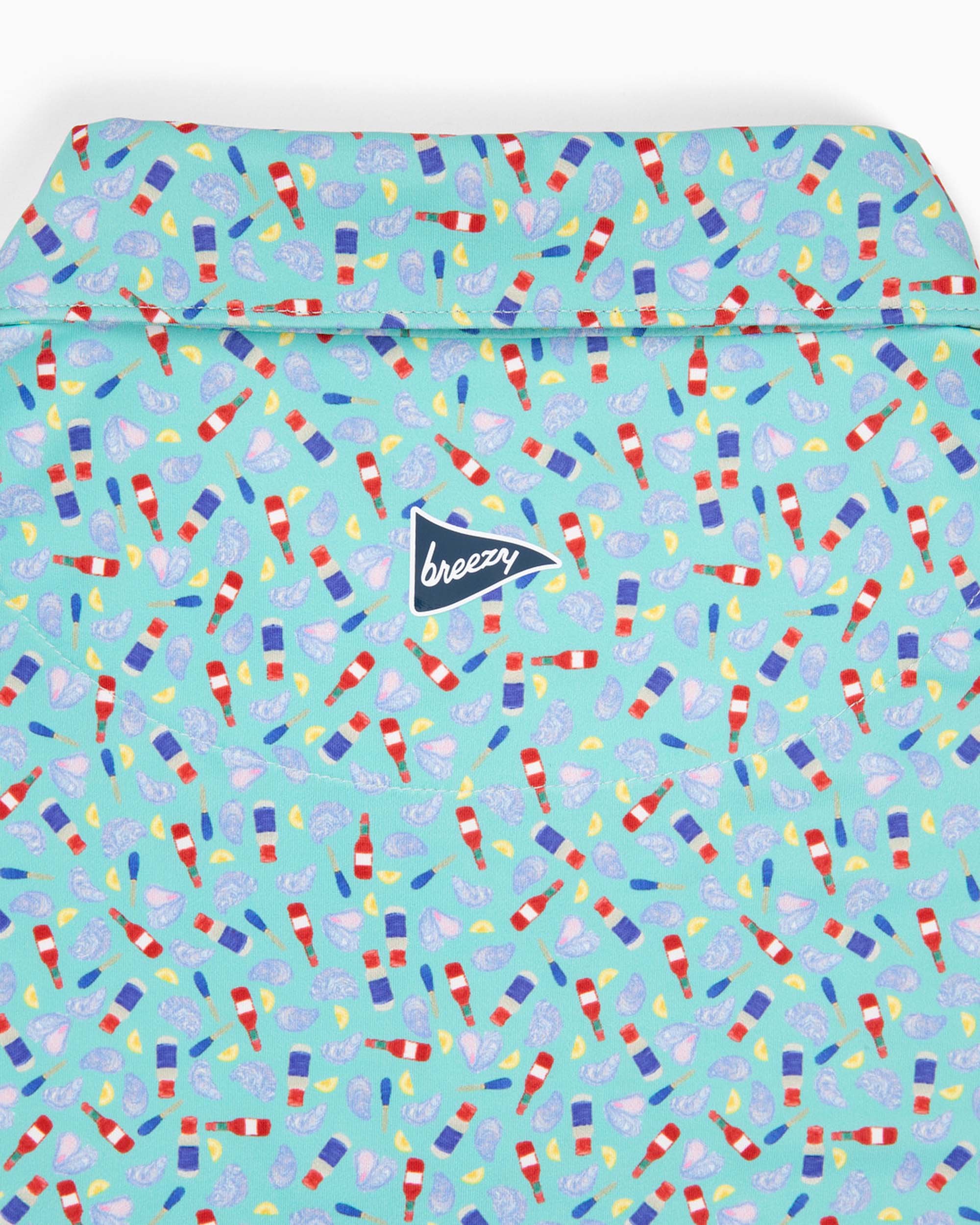 The Oyster Bar Polo | Breezy Golf | Performance Golf Apparel