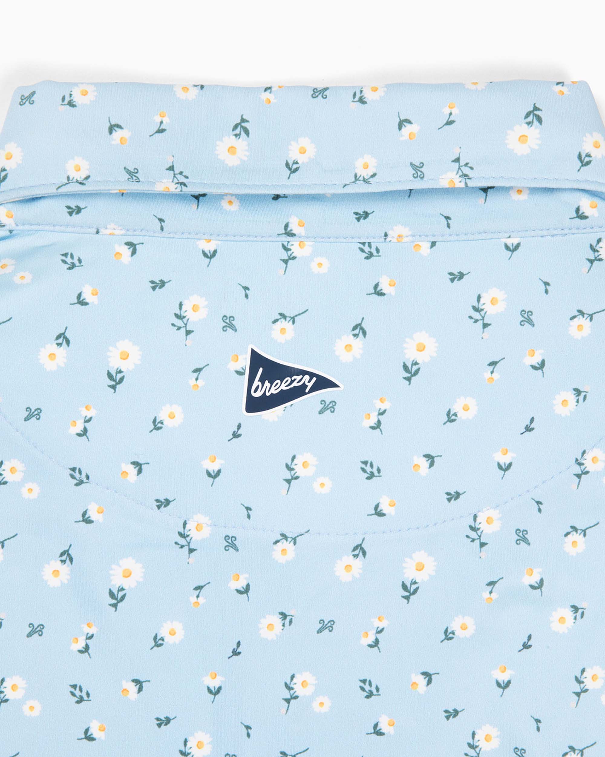 The Windy Daisies Polo | Breezy Golf | Performance Golf Apparel