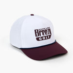 The Homecoming Rope Hat Maroon - Breezy Golf