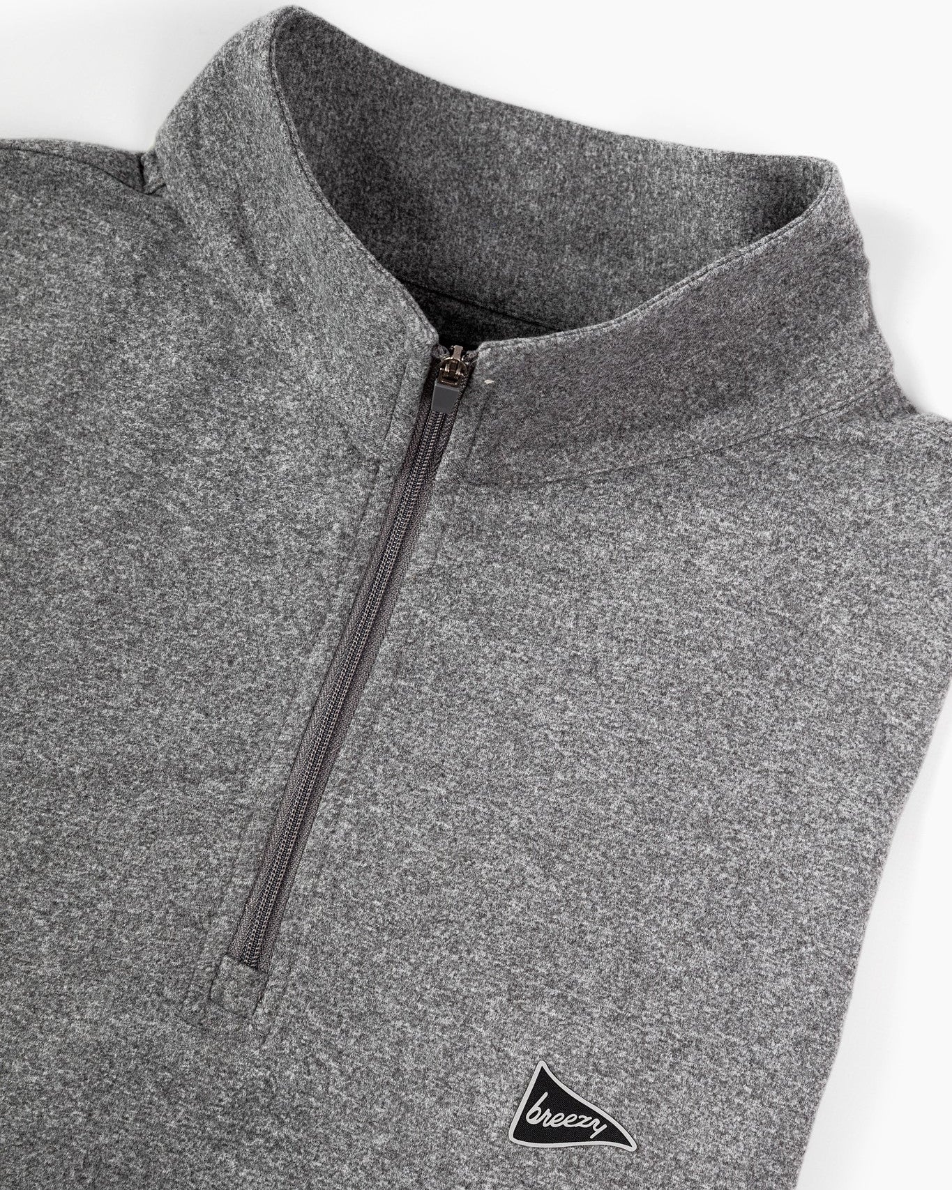 The Gimme Quarter - Zip - Dark Gray - Breezy Golf
