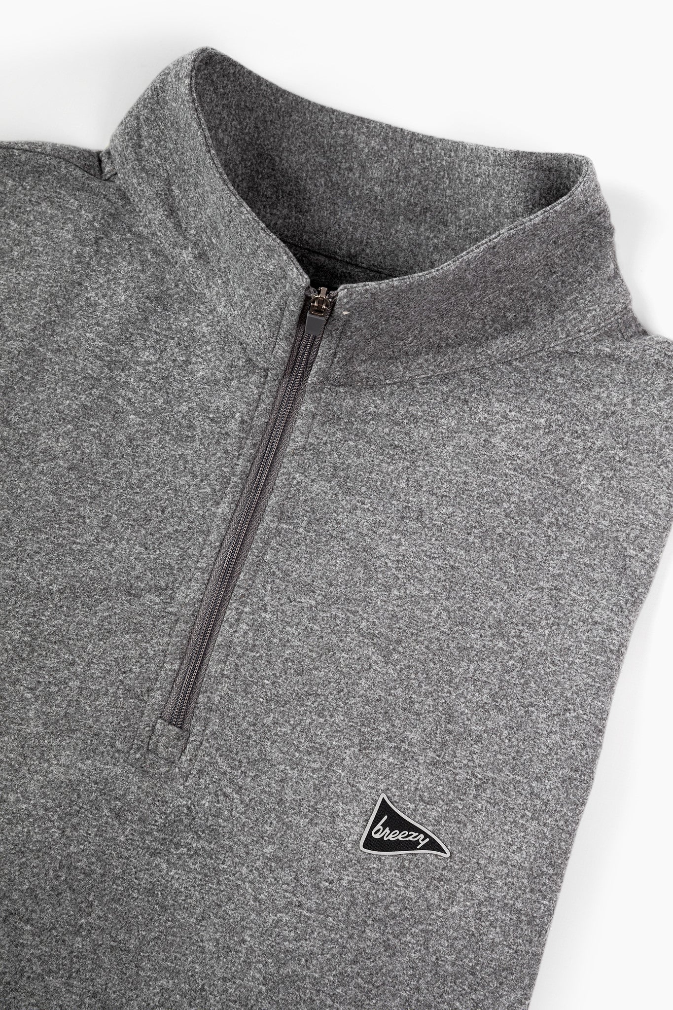 The Gimme Quarter - Zip - Dark Gray - Breezy Golf