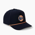 Have A Day Navy & Peach Drink Rope Hat - Breezy Golf