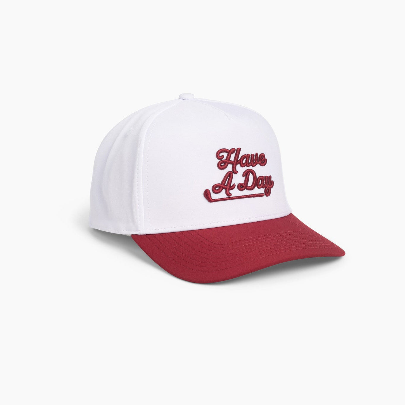 Have A Day Red Contrast Bill Hat | Breezy Golf | Performance Golf Apparel