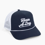 Have a Day Navy Meshback Rope Hat - Breezy Golf