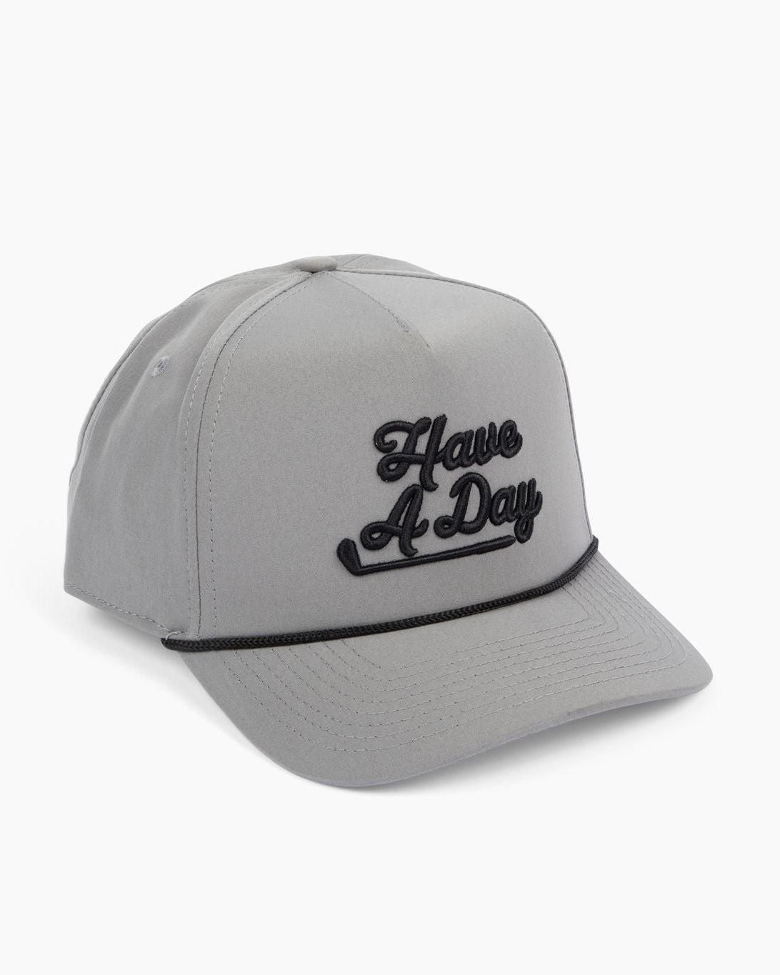 Have a Day Gray Rope Hat - Breezy Golf