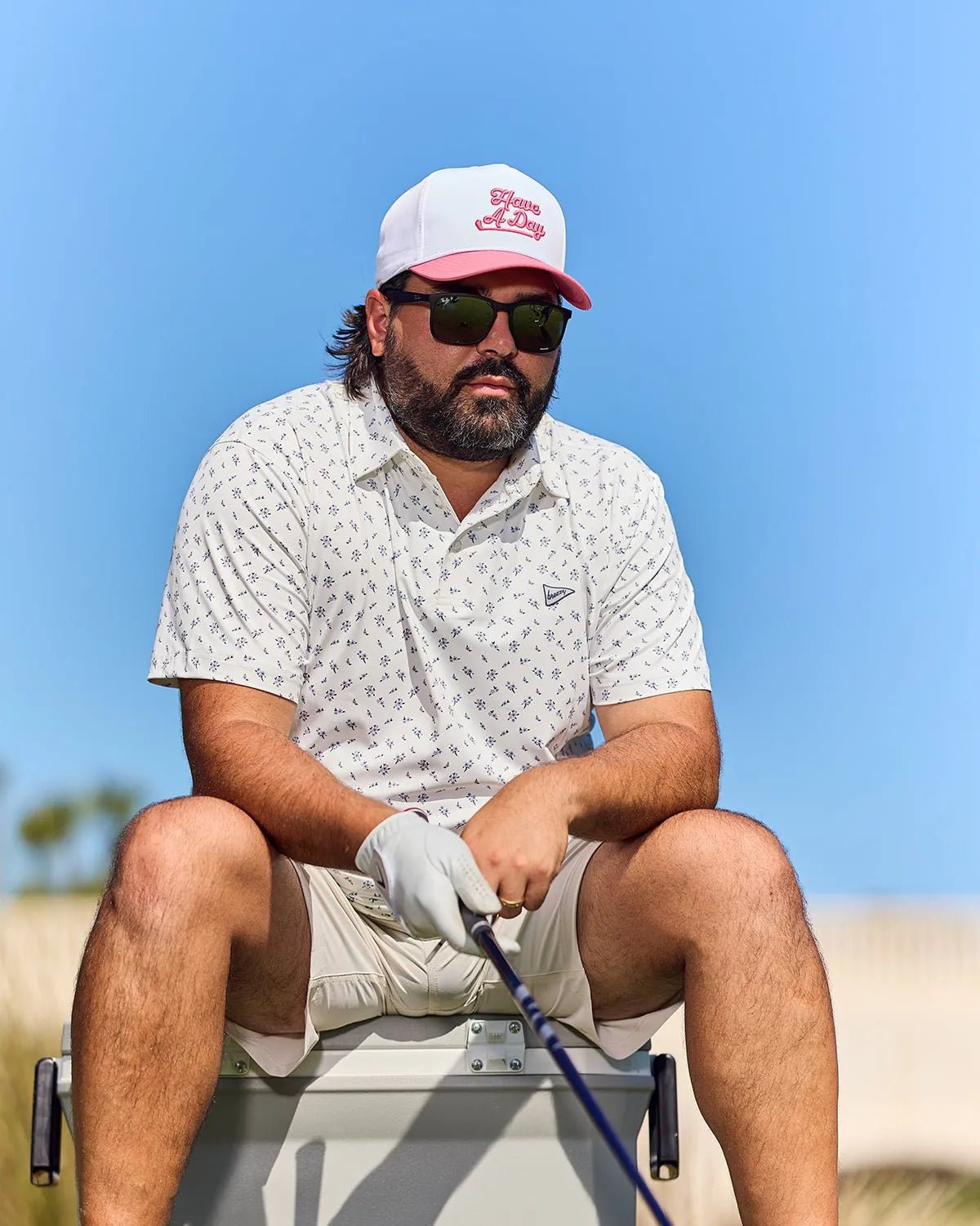 The Windy Lavender Polo - Breezy Golf