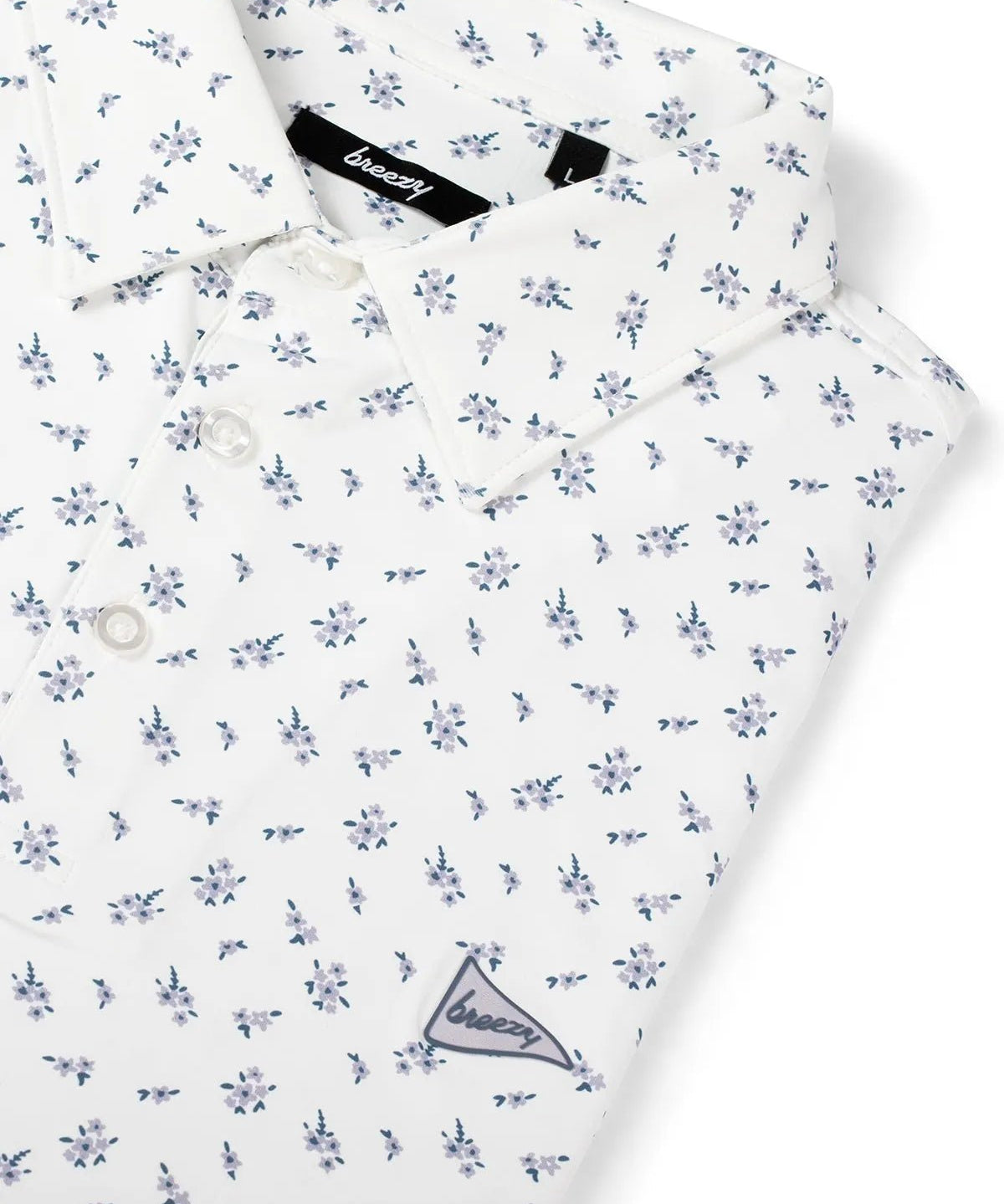 The Windy Lavender Polo - Breezy Golf