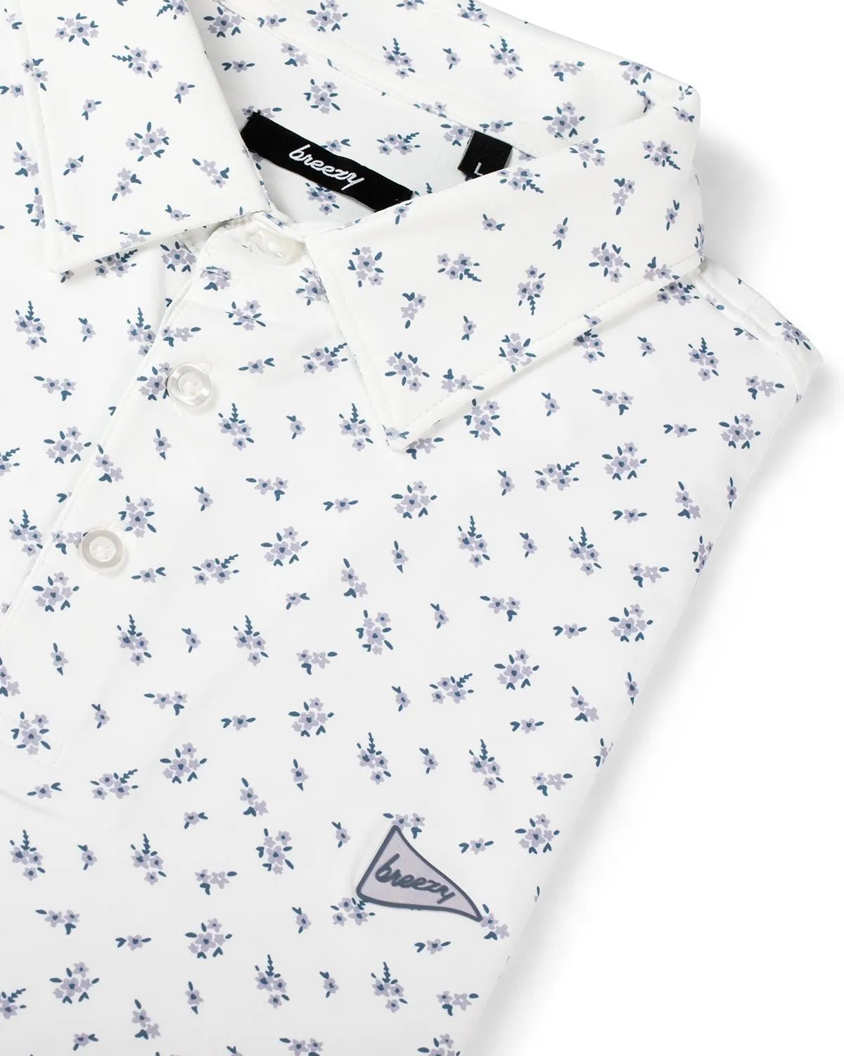 The Windy Lavender Polo - Breezy Golf